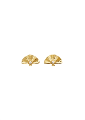 Fantine earrings Forgyldt Maanesten 